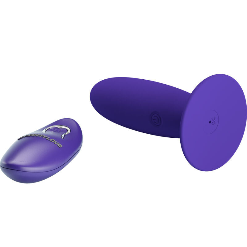 Plug Anal Vibrant Youth Télécommande 12 Modes Rechargeable - Pretty Love