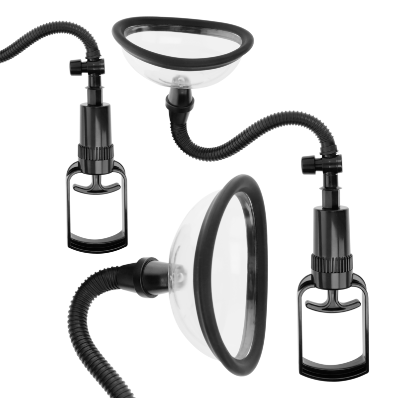 Pompe Vaginale Manuelle 2 Coupelles Interchangeables Sans Phtalate - Intense