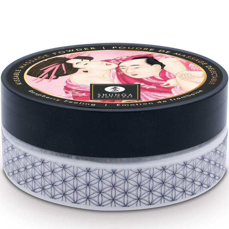 Poudre de Massage Comestible Kit Pinceau - Shunga
