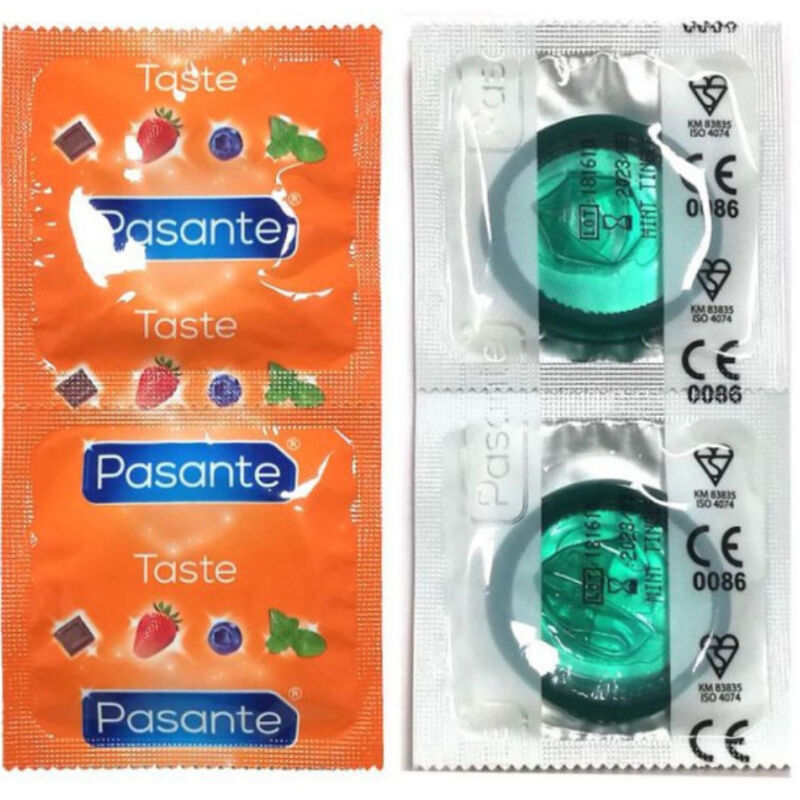Préservatifs Aromatisés Latex Sac 144 Unités - Pasante
