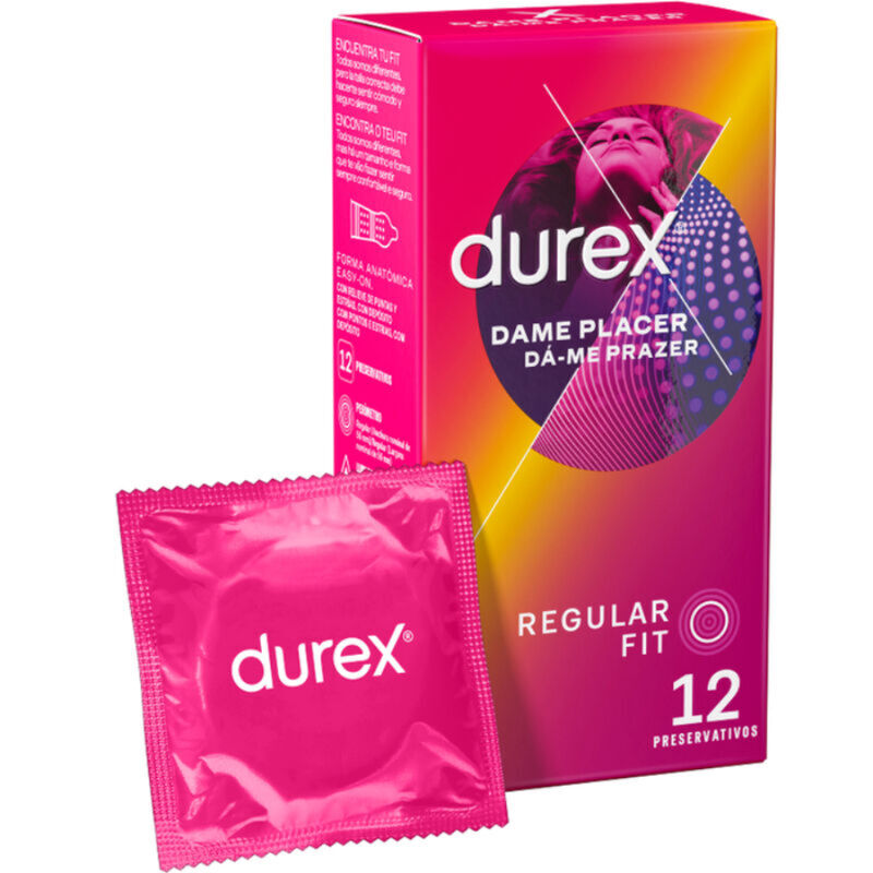 Préservatifs Durex Dame Placer - Points et Stries Stimulants
