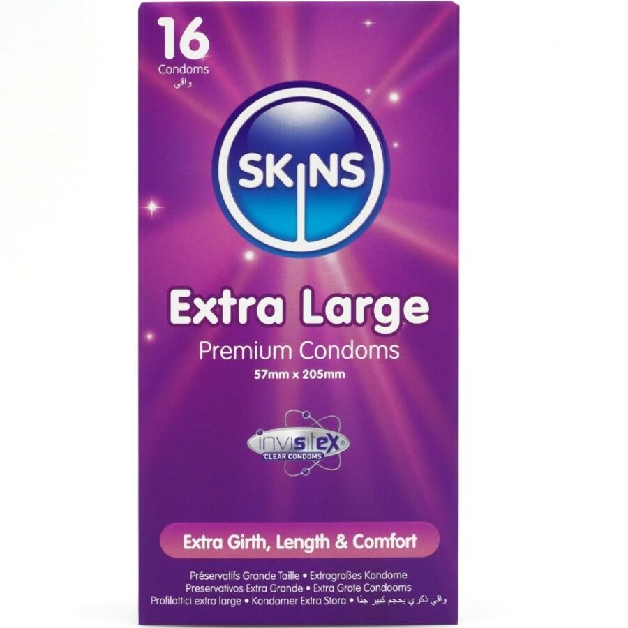 Préservatifs Skins Extra Large - Ultra Fin XL Extra Lubrifiés