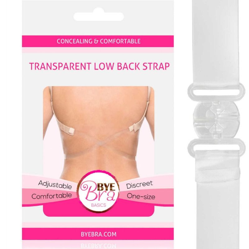 Réducteur de Bretelles Dos Nu Transparent Ajustable Taille Unique - Bye Bra