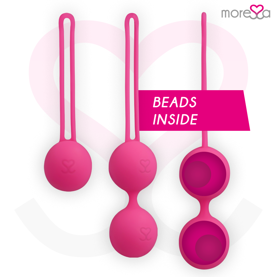 Set de boules de Geisha Osian 3 Tailles Silicone Premium - Moressa
