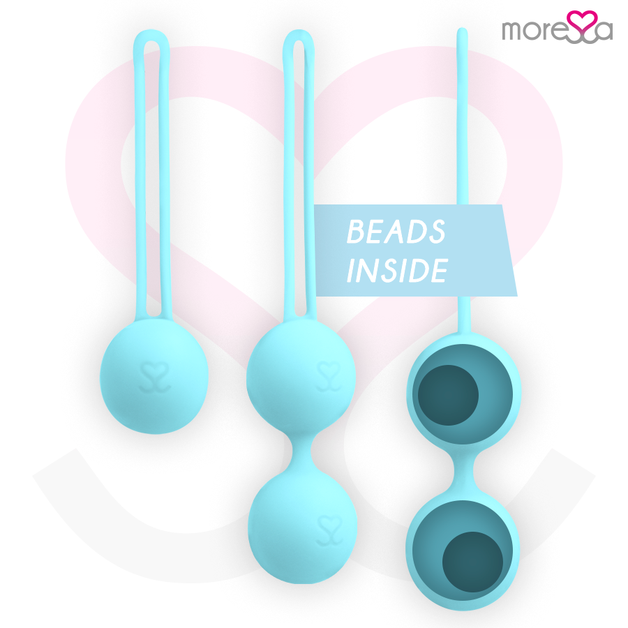 Set de boules de Geisha Osian 3 Tailles Silicone Premium - Moressa