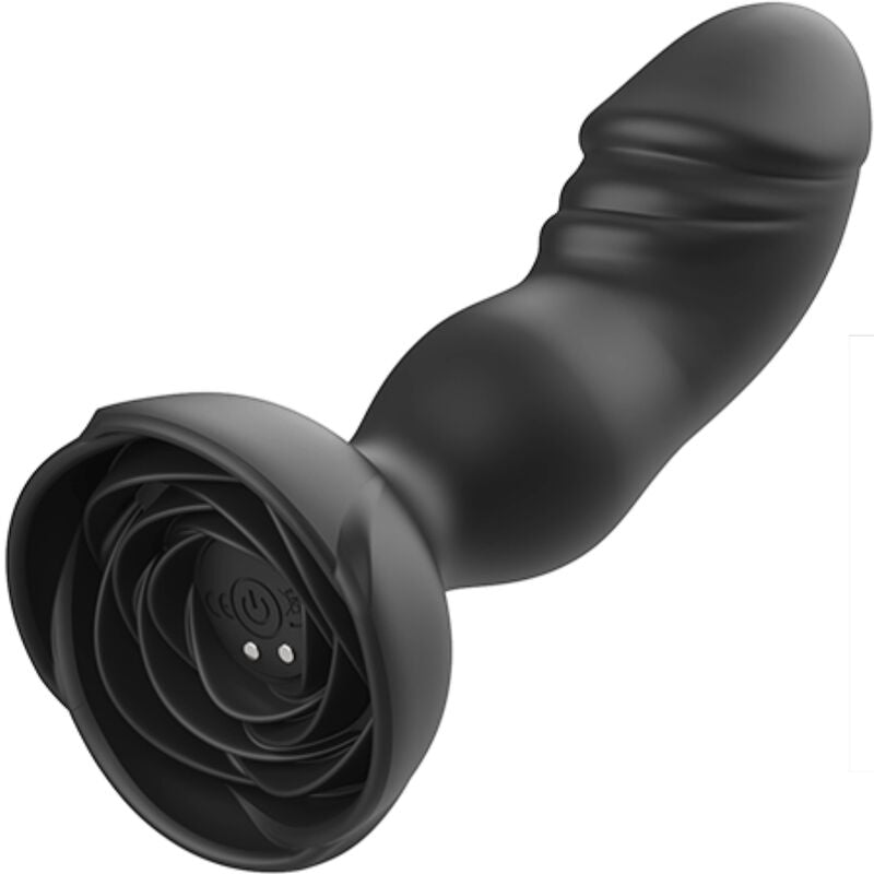 Set Vibromasseur Rose et Plug Anal Vibrant Bloom - Télécommande - Armony