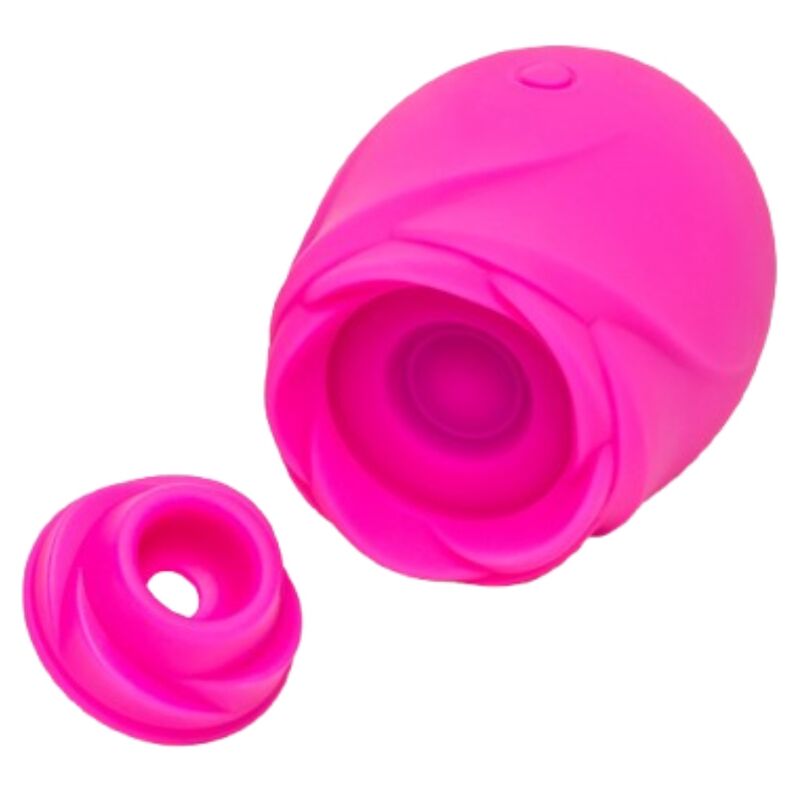 Stimulateur Clitoridien Air Pulsé Rose 10 Intensités Étanche - Romp