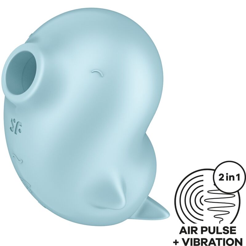 Stimulateur Clitoridien Air Pulsé Sassy Seal 2 Moteurs IPX7 - Satisfyer