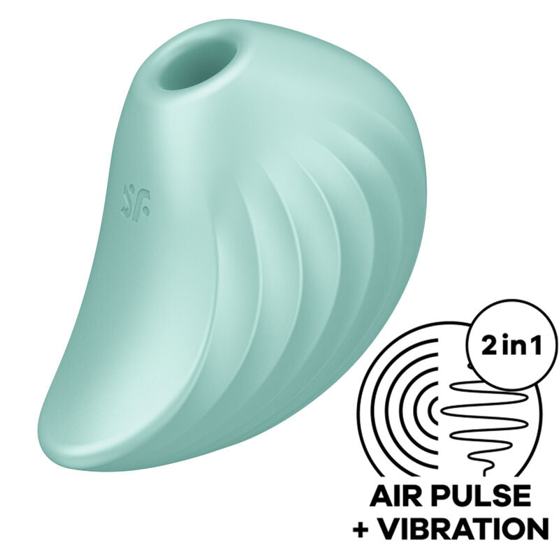 Stimulateur Clitoridien Air Pulse Pearl Diver Vibrant Étanche - Satisfyer