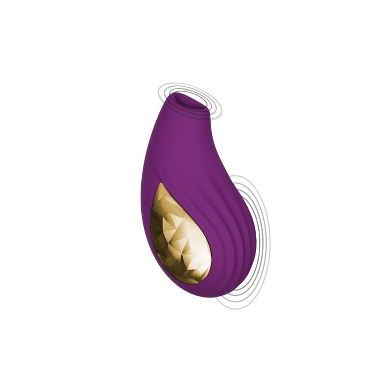 Stimulateur Clitoridien Divine Love Double Fonction Air Pulsé - Xocoon