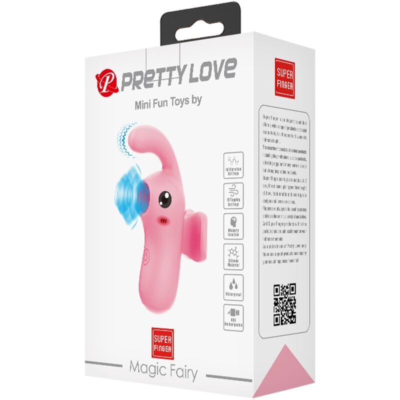 Stimulateur Clitoridien Doigt Magic Fairy Succion & Vibration Rechargeable - Pretty Love