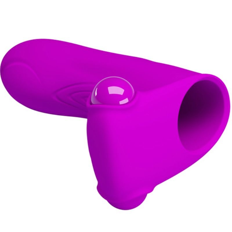 Stimulateur Clitoridien Doigt Maxwell Vibrant Silicone Portable - Pretty Love
