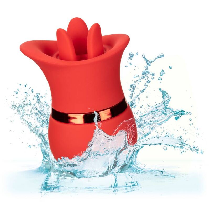 Stimulateur Clitoridien French Kiss 2 Embouts Aspiration & Vibration - CalExotics