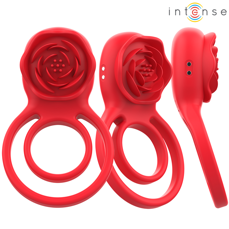 Stimulateur Clitoridien Gail Forme Rose 10 Vibrations Télécommande - Intense