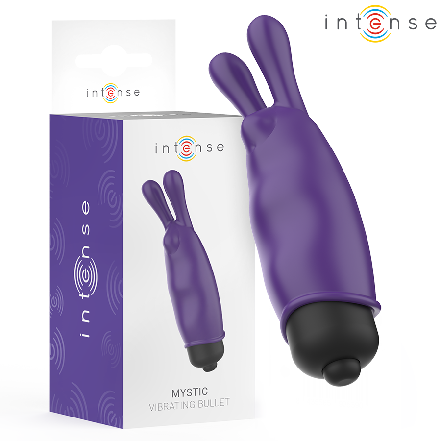 Stimulateur Clitoridien Lapin Violet Mystique Silicone Velouté - Intense
