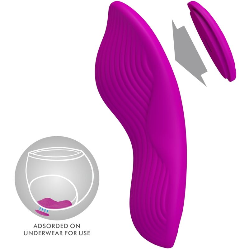 Stimulateur Clitoridien Lay-On Romario Télécommande 10 Modes - Pretty Love