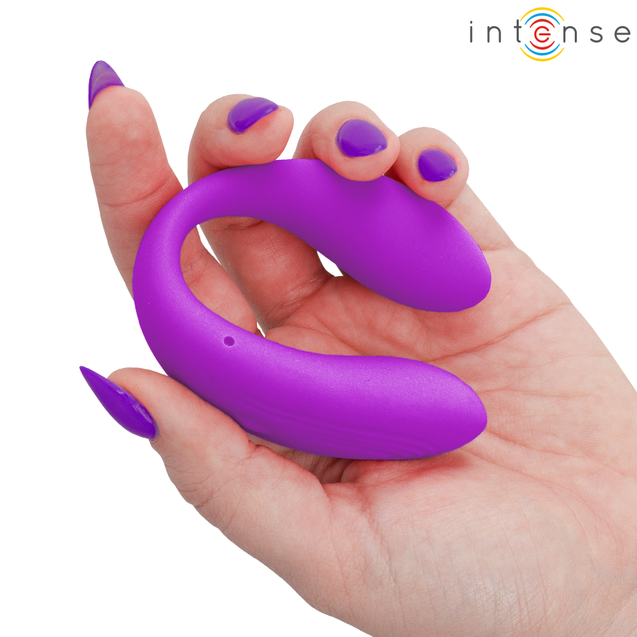 Stimulateur Clitoridien Nora Pince Vibrante en U 10 Modes Télécommande - Intense