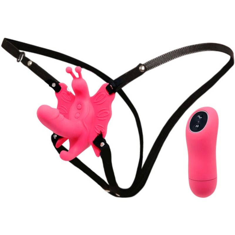 Stimulateur Clitoridien Papillon Télécommande 30 Modes Mains Libres - Baile