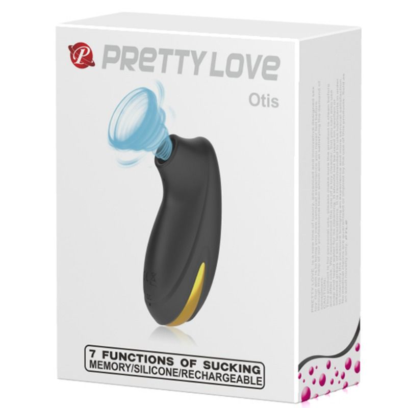 Stimulateur Clitoridien par Aspiration Otis 7 Modes Rechargeable - Pretty Love