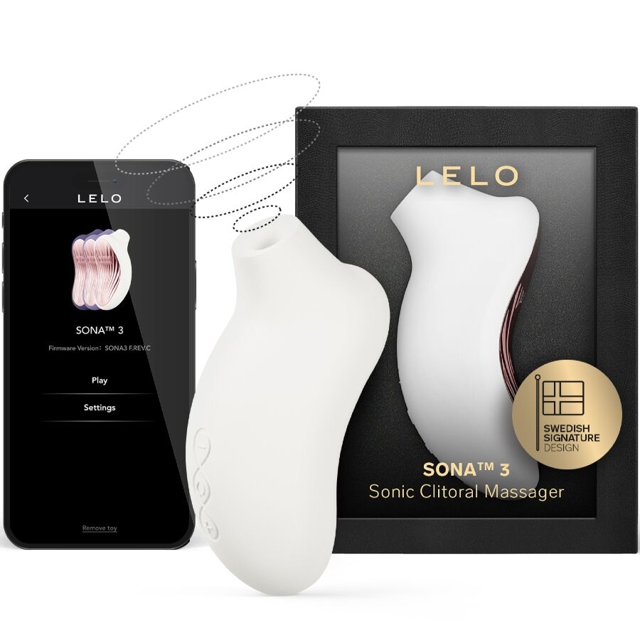 Stimulateur Clitoridien Sonique Sona 3 SenSonic 12 Modes App - Lelo
