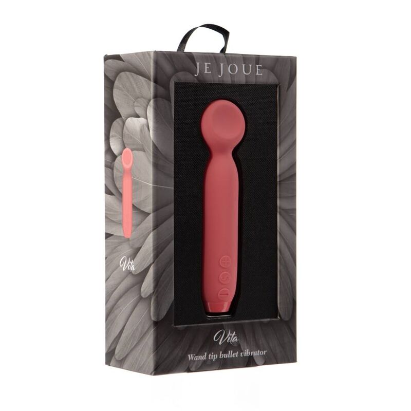 Stimulateur Clitoridien Vita Bullet Vibromasseur Silicone Rechargeable - Je Joue