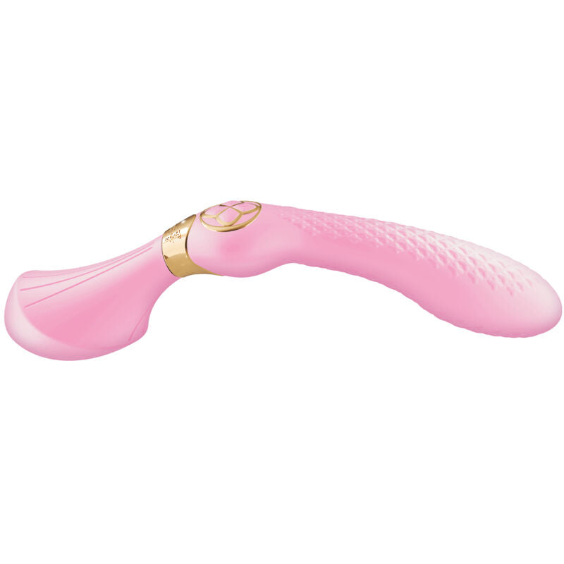 Stimulateur Clitoridien Zoa Ergonomique 10 Modes IPX7 Rechargeable - Shunga