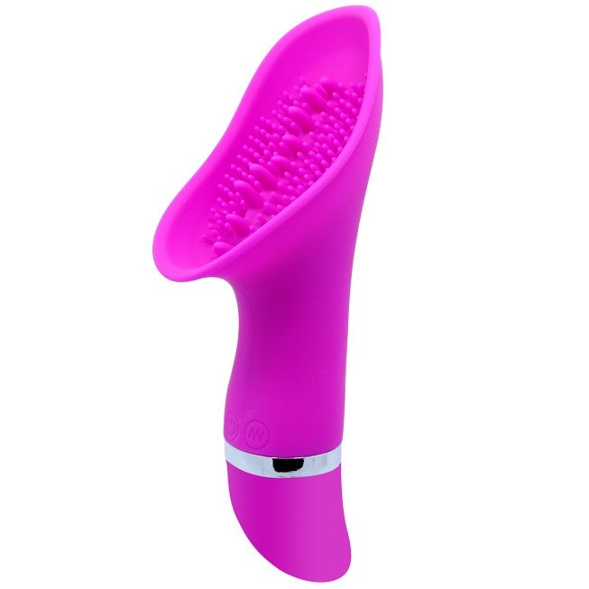 Stimulateur de Clitoris Claude Flirtation 30 Vibrations Embouts Gaufrés - Pretty Love
