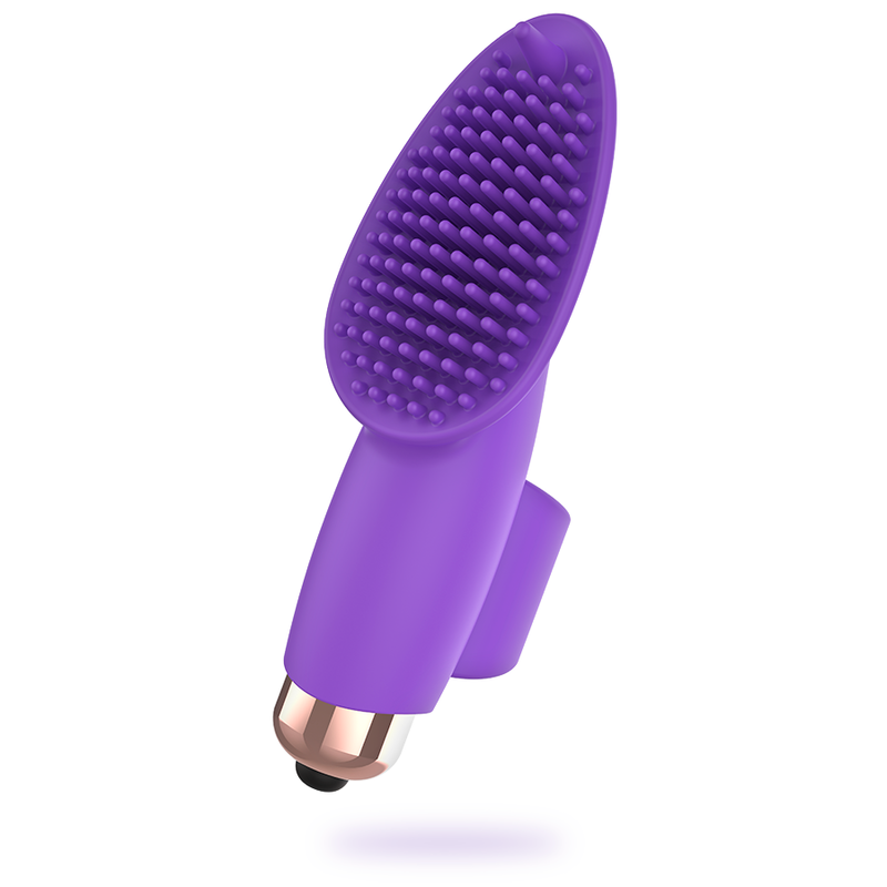 Stimulateur Doigt Aisha Silicone Souple 11000 tr/min - Womanvibe
