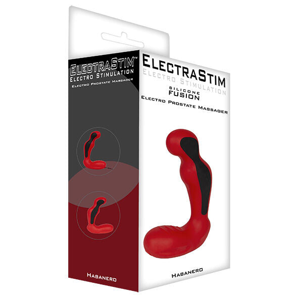 Stimulateur Prostate Électro Habanero Silicone Base à Bascule - Electrastim