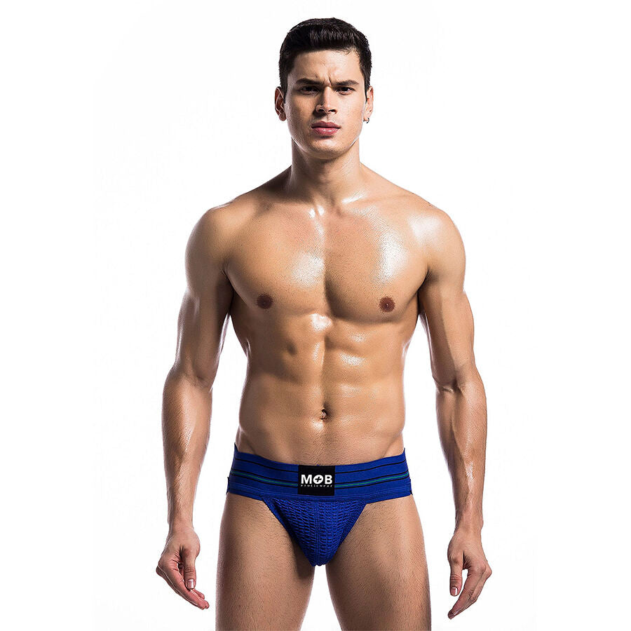 String Homme Classique Coupe Basse Coton Stretch - Mob