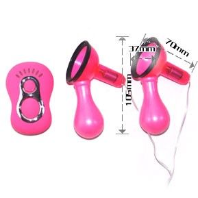 Suceur de Tétons Vibrant Lot de 2 Aspiration 6 Modes - Baile