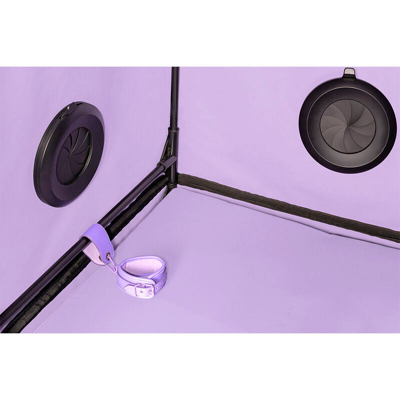 Tapis de Confinement BDSM Kink Club Cabine 4 Anneaux Métal - Secret Dome