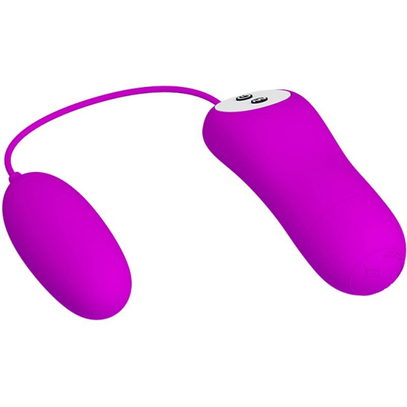 Œuf Vibrant Eunice Double Stimulation 12 Modes Silicone - Pretty Love