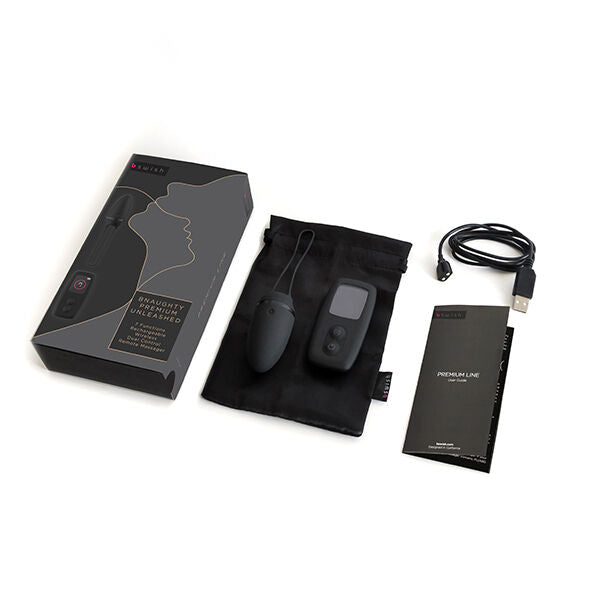 Œuf Vibrant Télécommandé bNaughty Premium Unleashed 7 Modes - B Swish