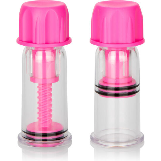 Ventouses à Tétons Colt Aspiration Réglable Plastique Souple - Calexotics