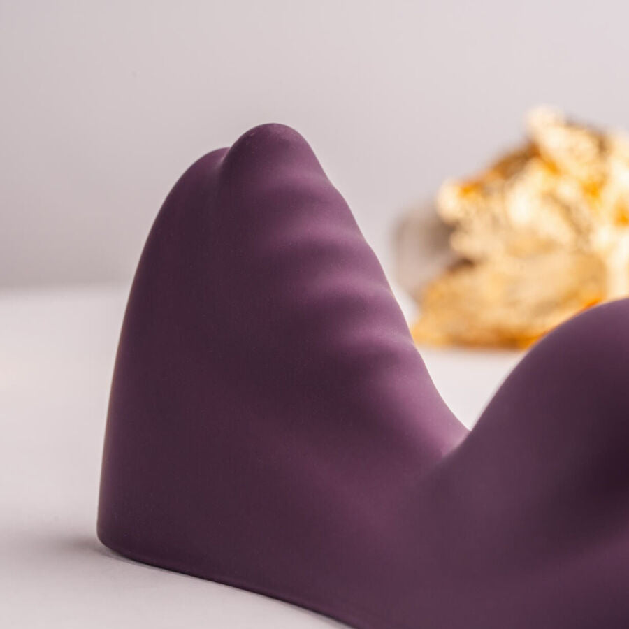 Vibromasseur Assis Mains Libres Ruby Glow 10 Vitesses Violet - Rocks-Off