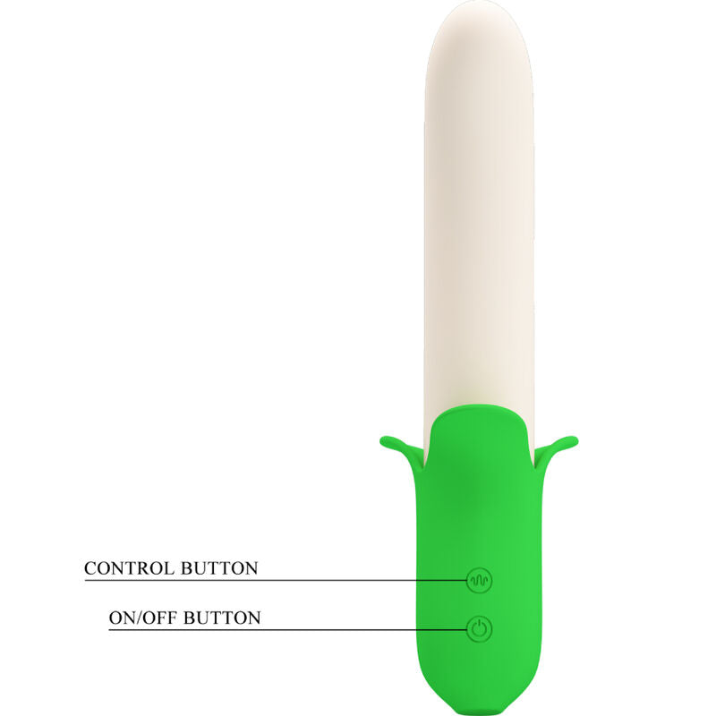 Vibromasseur Banane Banana Knight 7 Vibrations Courbé Rechargeable - Pretty Love
