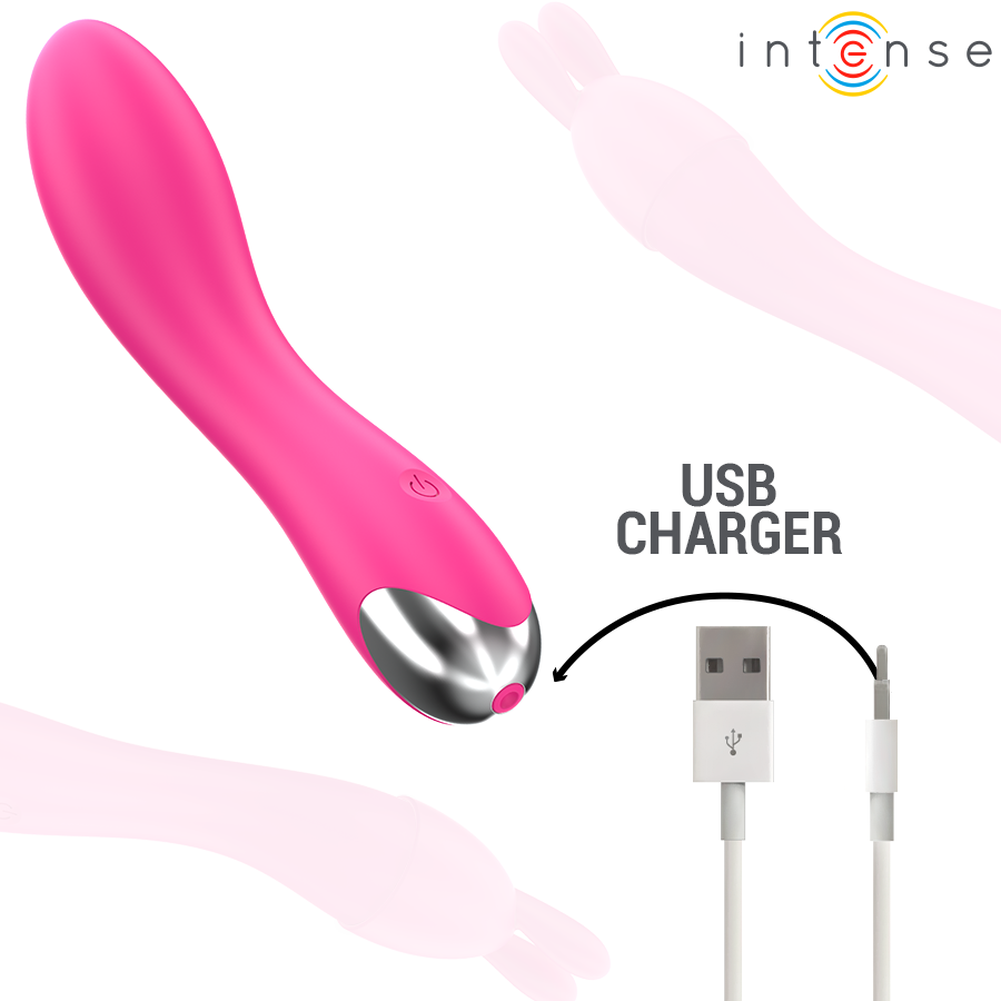 Vibromasseur Clitoridien Cher 4 Embouts Interchangeables 20 Modes - Intense
