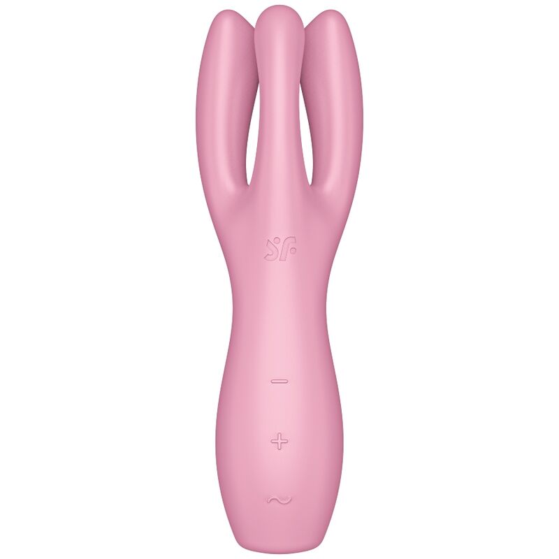 Vibromasseur Clitoridien Threesome 3 Bras Flexibles 12 Modes - Satisfyer