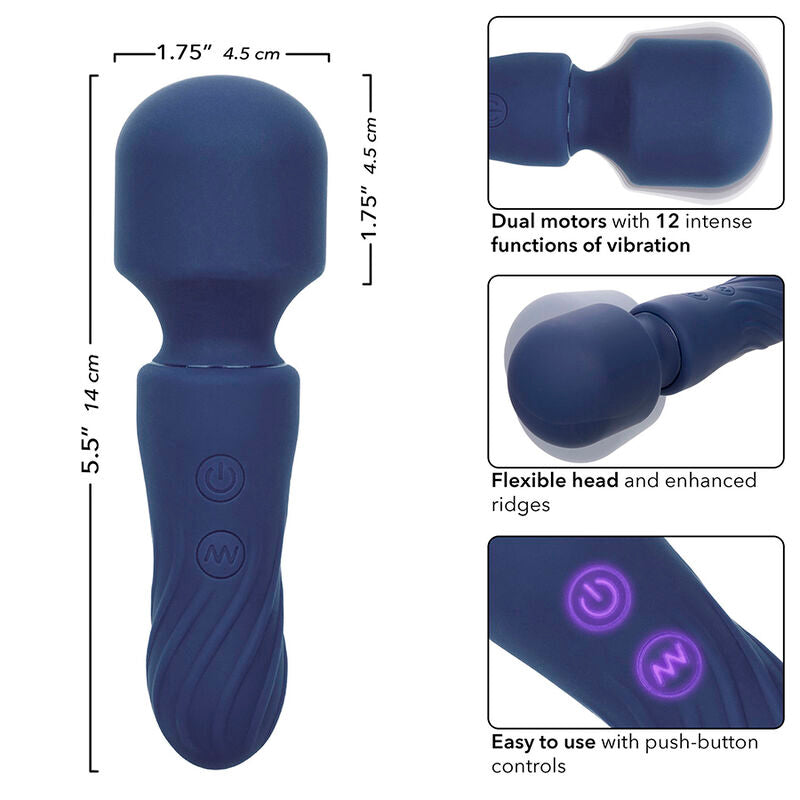 Vibromasseur Compact Charisma Charm 12 Fonctions Étanche USB - CalExotics