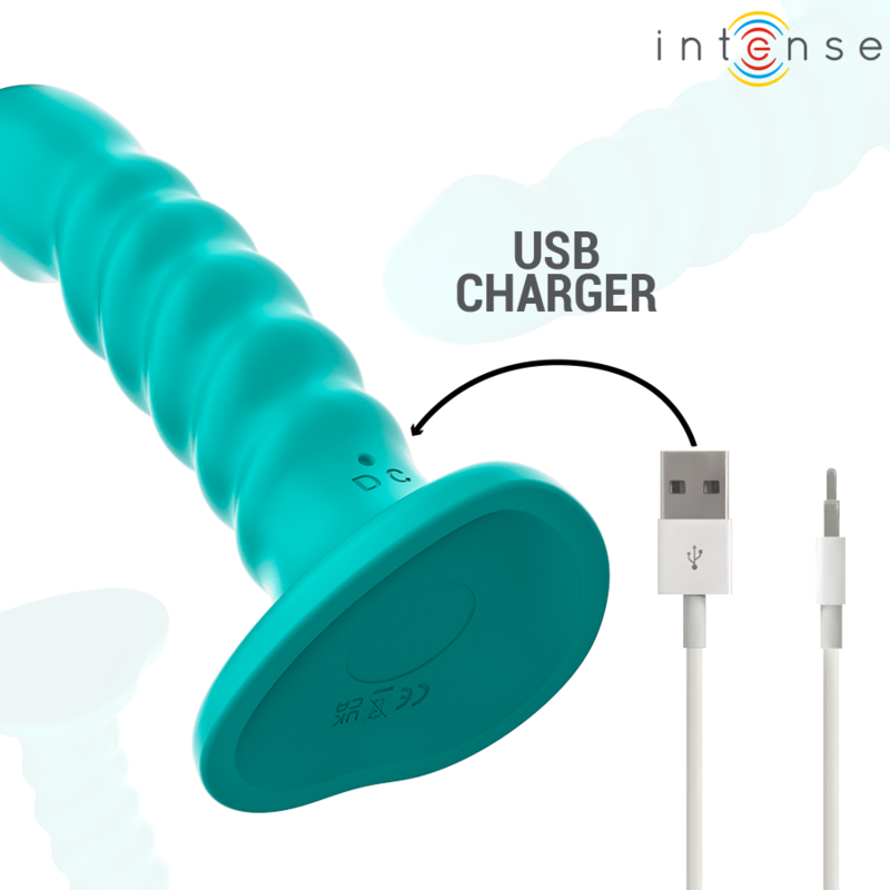Vibromasseur Connecté Cindy Design Spirale 10 Vibrations Télécommande - Intense