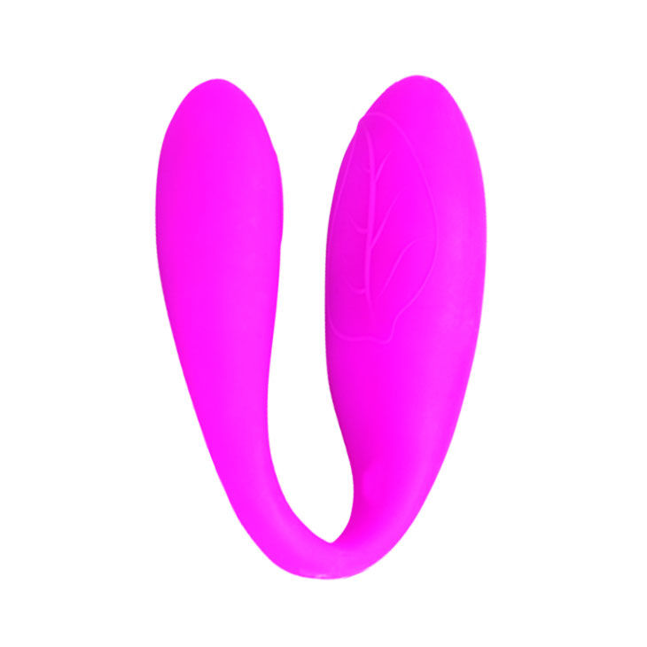 Vibromasseur Couple Fascination Forme U 30 Modes 2 Moteurs Rechargeable - Pretty Love