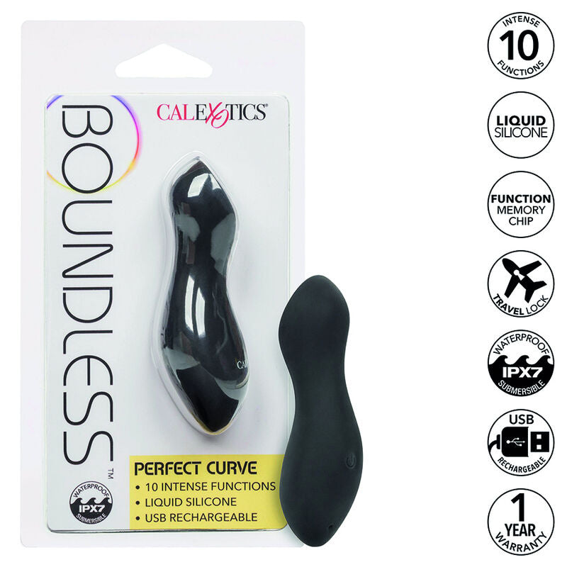 Vibromasseur Courbé Boundless Perfect Curve 10 Modes IPX7 - CalExotics