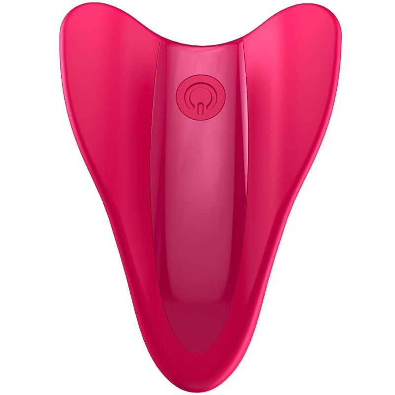 Vibromasseur de Doigt High Fly Double Moteur IPX7 Fuchsia - Satisfyer