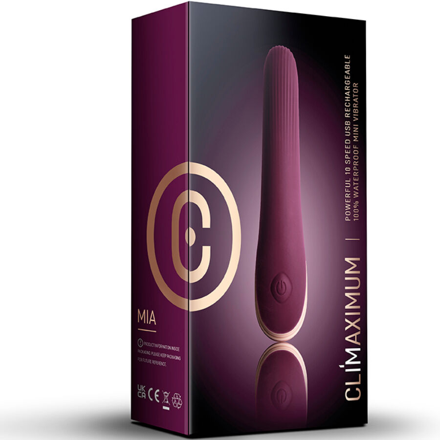 Vibromasseur Discret Mia Silicone 10 Vitesses Rechargeable - Climaximum
