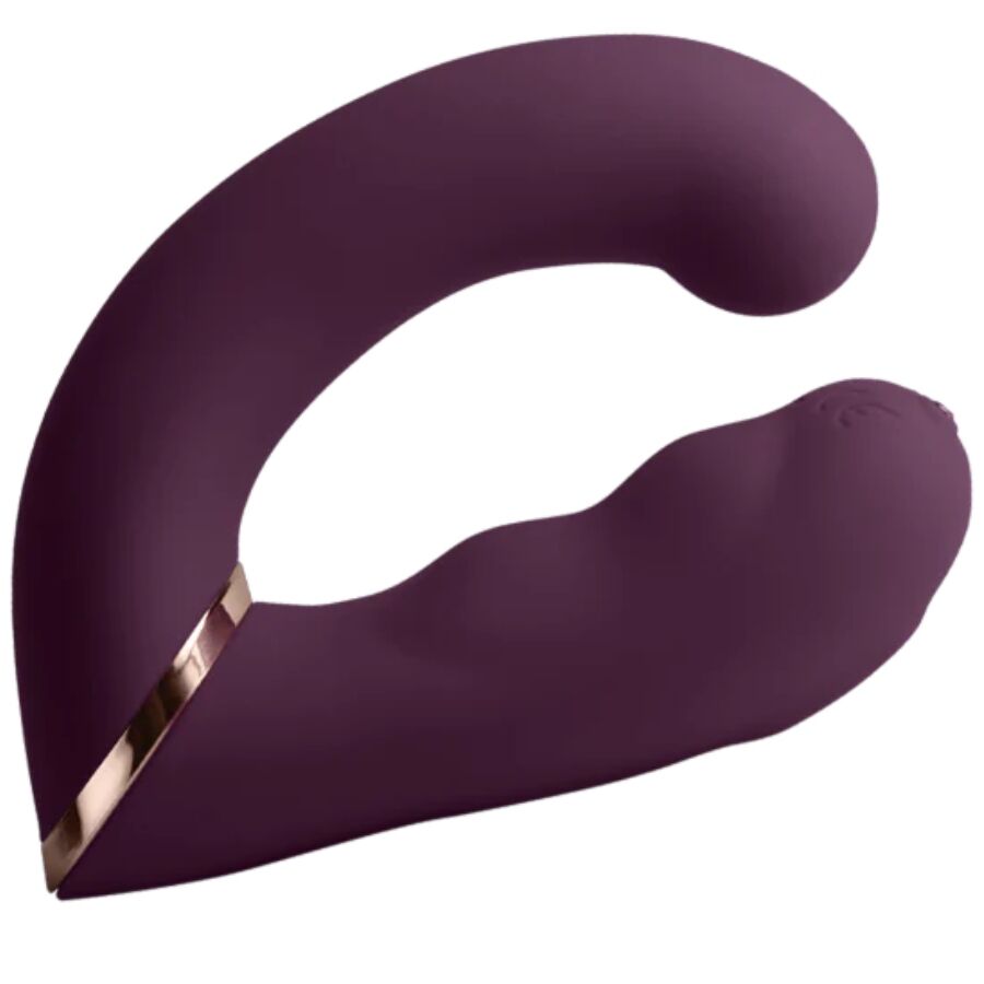 Vibromasseur Double Gemini Clitoris Point G Flexible 10 Modes IPX7 - Rocks-Off
