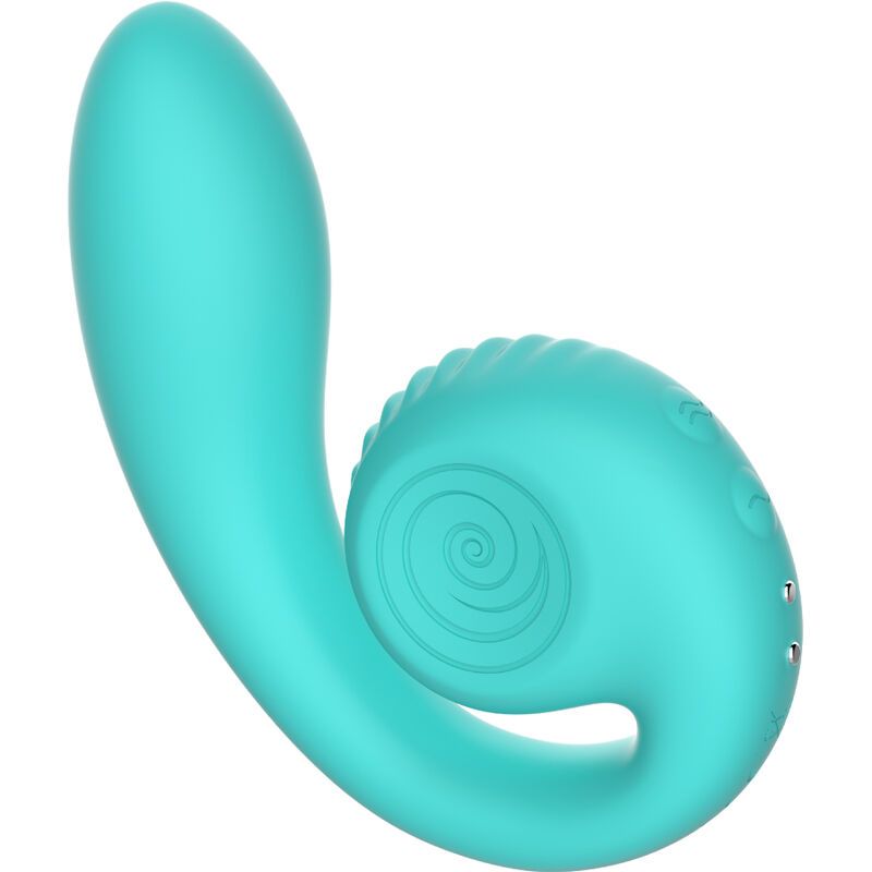 Vibromasseur Double Gizi Stimulation Clitoris et Point G 3 Couleurs - Snail Vibe