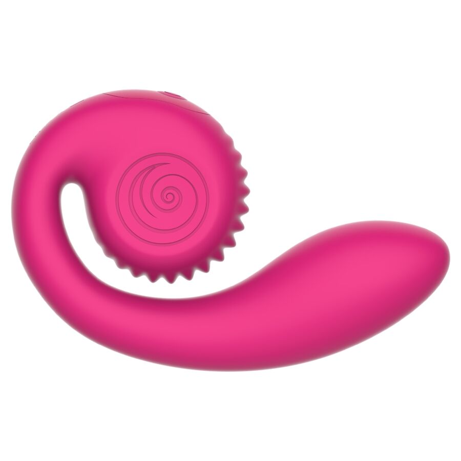 Vibromasseur Double Stimulation Gizi Lite Point G et Clitoris - Snail Vibe