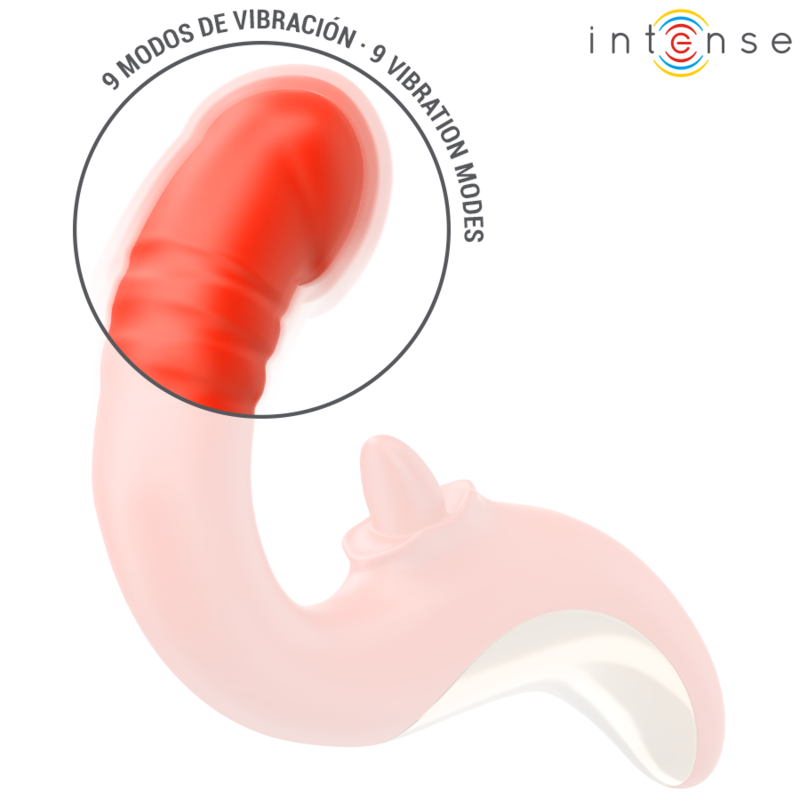 Vibromasseur Double Stimulation Paulina Forme U Point G Clitoris - Intense