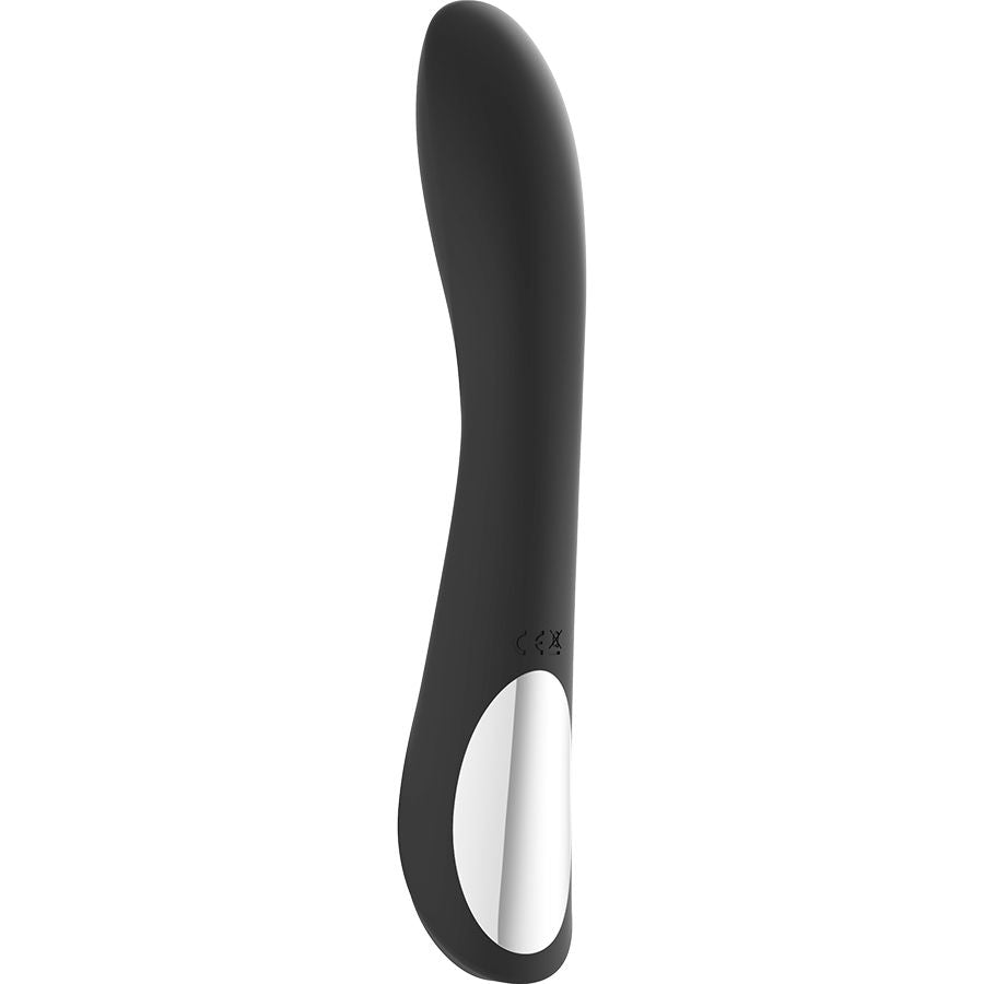 Vibromasseur Kean Commande Tactile Touch Control 10 Modes IPX6 - Black&Silver